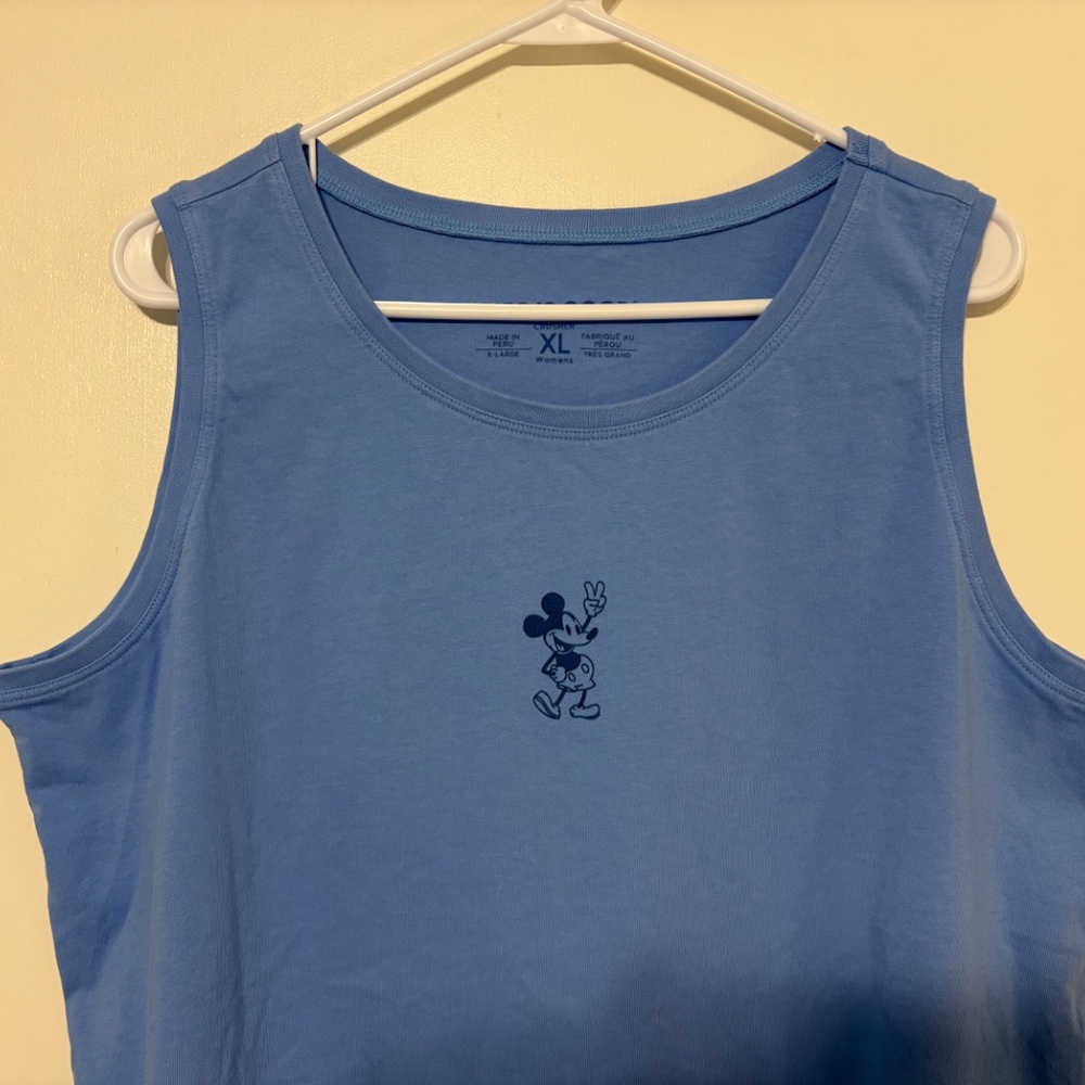 Life Is Good Women's Disney Steamboat Willie Mickey Mouse Crusher Tank Top XL - Picture 2 of 9